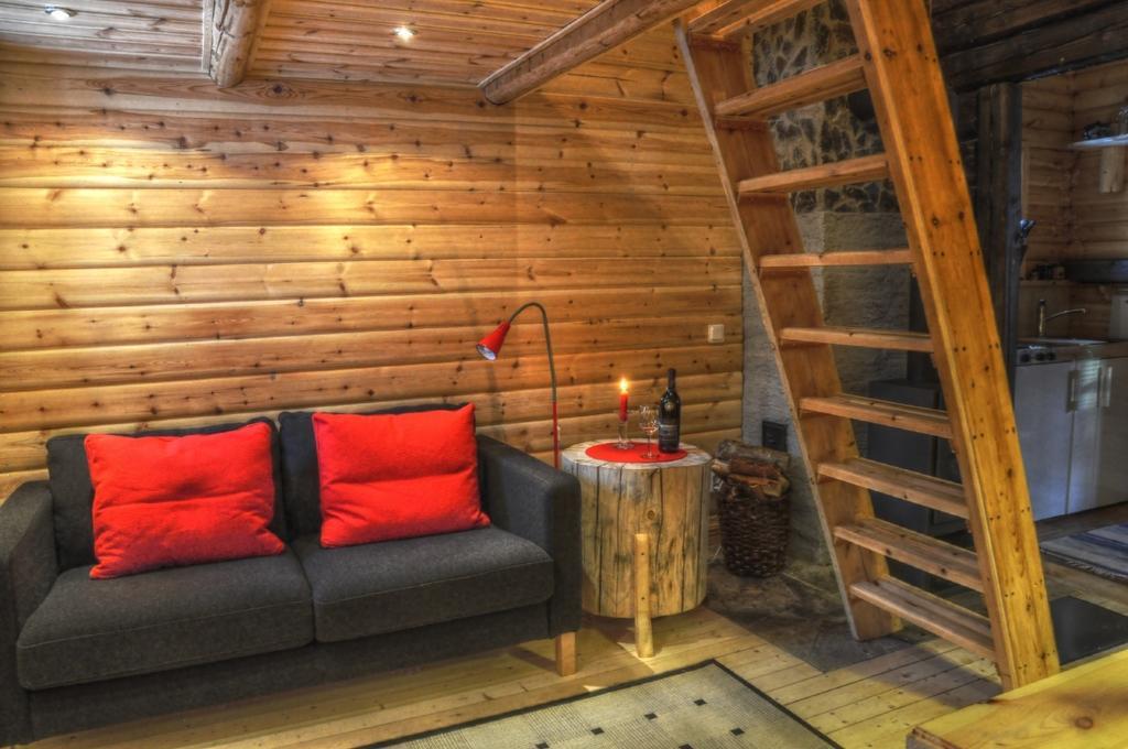 Karlsten Cottage On Wild River In Lapland/Sweden חדר תמונה