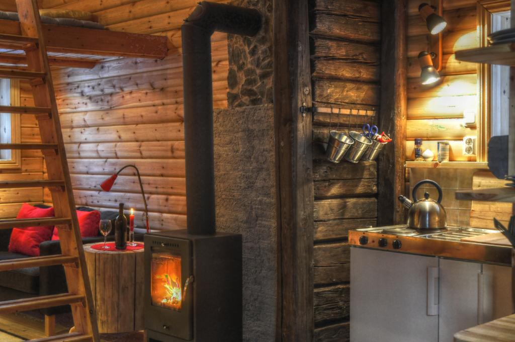 Karlsten Cottage On Wild River In Lapland/Sweden מראה חיצוני תמונה